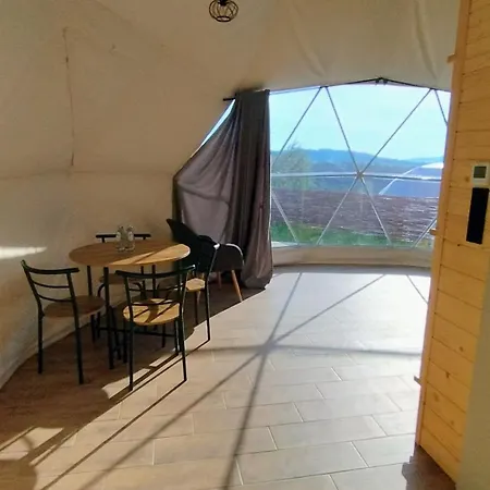 Luxury tent Relaksatorium Sfera Beskidu Sekowa