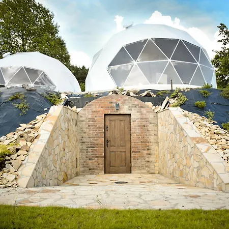 Luxury tent Relaksatorium Sfera Beskidu Sekowa